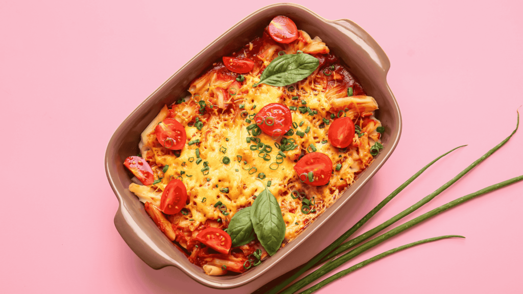 Gesunde Lasagne zuckerfrei, vegan und antientzündlich für mehr Gesundheit und als Vorbeugung gegen chronische Schmerzen