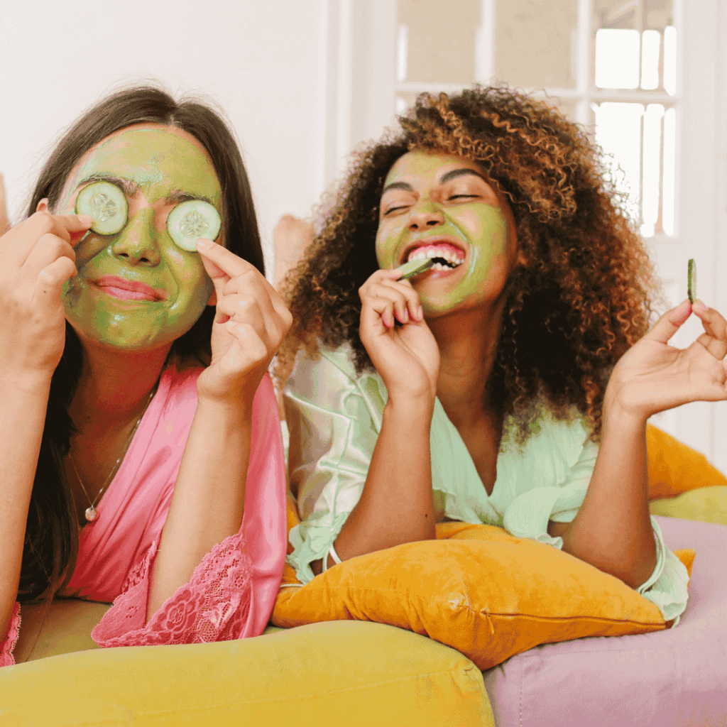 Entspannte-Frau-Natur-Selfcare-Darmgesundheit